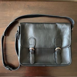 Porter Leather Messenger Bag